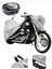 Honda Cb 125 R Arka Çanta Uyumlu Motosiklet Branda Su Geçirmez Dayanıklı Kumaş 3