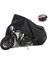Honda Vfr 1200 X Crosstourer Için Arka Çanta Ve Kilit Uyumlu Siyah Motosiklet Branda, Güvenli 3
