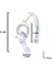 Altın Kaplama Zirkon Taşlı Çelik Ear Cuff Küpe UNK-732 3