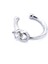Altın Kaplama Zirkon Taşlı Çelik Ear Cuff Küpe UNK-732 4