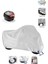 Sym Nh x 125 Için Arka Çanta ve Kilit Uyumlu Gri Motosiklet Branda, Güvenli 1