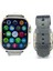Apple Watch UYUMLU%100 Hakiki Gri Renk Deri Kordon 38MM,40MM,41MM,42MM,44MM,45MM,49MM ile Uyumlu Orijinal Deri Kordon 1