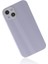 Apple iPhone 14 Plus Kılıf Kamera Korumalı Arkası 9h Temperli Cam Yüzey Soft Tasarım Glass Kapak 2