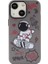 Apple iPhone 14 Kılıf Soft ve Pastel Renkli Desenli Silikon Prada Kapak 1