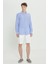 Slim Fit Dar Kesim Yan Cepli Gofre Desenli Şort 4
