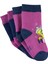 Kız Bebek Çorap 0-24 Ay Mor 2