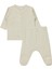 Erkek Bebek Pijama Takımı 1-6 Ay Bej 2