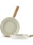 Swiss Crystal Almond Cream Indüksiyon Tabanlı Tava Sahan Set 1