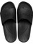 Unisex Marka Logolu Şık Görünüşlü Tek Bantlı Kalın Tabanlı Kaymaz Rahat Dayanıklı Terlik Black Terlik 210088-001 3
