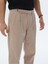 Açık Kahve Dokuma Smart Casual %100 Pamuk Pantolon 3