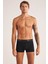 Erkek  Tight 2li Boxer Siyah 44BX10191 4