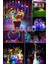 Pilli Rgb LED Işık 5 Metre Iç & Dış Mekan Parti Dekor Kutlama Işığı Renkli LED Dekorasyon 2