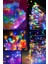 Pilli Rgb LED Işık 5 Metre Iç & Dış Mekan Parti Dekor Kutlama Işığı Renkli LED Dekorasyon 4