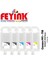 ® TX-3000/TX-3100/TX-4000/TX-4100 PFI-710 Kolay Dolabilen Dolum Kartuşu Çipli 5 Renk 1