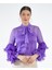 Kadın Mor Gömlek 35215 4