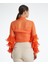 Kadın Turuncu Gömlek 35215 4