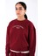 Zero Give Relaxed Fit Sweatshirt Kadın - Bordo 1