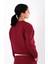 Zero Give Relaxed Fit Sweatshirt Kadın - Bordo 2