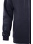 Fermuarlı Kapüşonlu Oversize Sweatshirt - Lacivert 5