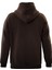 Fermuarlı Kapüşonlu Oversize Sweatshirt - Kahverengi 2