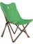 KIDS Ahşap Katlanır Kamp & Bahçe Sandalyesi – Antrasit Iskelet - Yeşil Kılıf 2