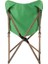 KIDS Ahşap Katlanır Kamp & Bahçe Sandalyesi – Antrasit Iskelet - Yeşil Kılıf 3