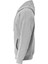 Fermuarlı Kapüşonlu Oversize Sweatshirt - Gri 3