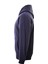 Basic Düz Renk Kapüşonlu Içi Yumuşak Polarlı Oversize Sweatshirt - Lacivert 3