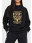 Motorcu Kuru Kafa Baskılı Siyah Unisex Kadın Erkek Pamuklu Sweatshirt CU216 1