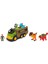 Happy Line Dino Troops Kids 4'lü Dino Transporter Truck 1