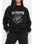Scorpio Akrep Burç Baskılı Siyah Unisex Kadın Erkek Pamuklu Sweatshirt CU218 1