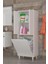 Kopya - Azzuri Home Infinity Kirli Çamaşır Sepetli Banyo Kiler Oyuncak Çok Amaçlı Dolap Azr-10-11 3