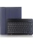Apple Ipad 7.nesil 8.nesil 9.nesil 10.2 '' Uyumlu Bluetooth Özellikli Kalem Bölmeli Klavyeli Kılıf 2