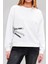 One Piece Roronoa Zoro Samuray Anime Baskılı Beyaz Unisex Kadın Erkek Pamuklu Sweatshirt CU245 4