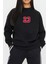 Chicago 23 Baskılı Siyah Unisex Kadın Erkek Pamuklu Sweatshirt CU239 1