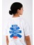 Thank You Relaxed Fit Kadın T-Shirt Beyaz 3