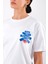 Thank You Relaxed Fit Kadın T-Shirt Beyaz 4