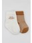 Nessiworld Bistyle Big Heart Penye Soket Çorap 2'li BS10117 Hardal 2
