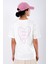 You Me Us Relaxed Fit Kadın T-Shirt Ekru 3