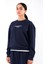 Mental Health Club Relaxed Fit Sweatshirt Kadın - Lacivert 1