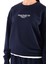 Mental Health Club Relaxed Fit Sweatshirt Kadın - Lacivert 5