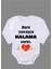 Uzun Kollu Organik Pamuk Baskılı Bebek Body Çıtçıtlı Zıbın Zbn063 1
