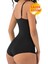 Kadın Lazer Kesim ve Toparlayıcı Göğüs Altı Askılı Body Korse 2'li Set 4
