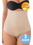 Kadın Lazer Kesim ve Toparlayıcı Yüksel Bel String Korse 3'lü Set 1