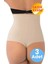 Kadın Lazer Kesim ve Toparlayıcı Yüksel Bel String Korse 3'lü Set 4