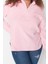 Kadın Büyük Beden Moda Şık Oversize Kapüşonlu Düşük Kol Regular Kalın Polar Örme Sweatshirt 4