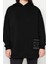 Kadın Büyük Beden Moda Şık Relaxed Kapüşonlu Düşük Kol Regular Örme Sweatshirt 1