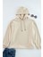 Kadın Büyük Beden Moda Şık Regular Kapüşonlu Standart Kol Regular Örme Sweatshirt 1