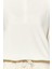 Kadın Moda Şık Regular Fermuarlı Yaka Düşük Kol Regular Fermuar Detaylı Polar Örme Sweatshirt 5