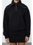 Kadın Relaxed Fermuarlı Yaka Standart Kol Selanik Triko Fermuarlı Yaka Normal Kalıp Örme Sweatshirt 1